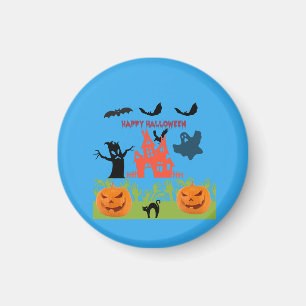 Aimant Joyeux Halloween Spooktastique