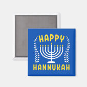 Aimant Joyeux Hanouka (Recto/Verso)