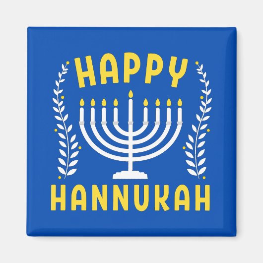 Aimant Joyeux Hanouka (Devant)