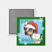 Aimant Joyeux Howliday Catahoula (Recto/Verso)