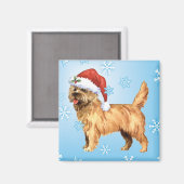Aimant Joyeux Howlidays Cairn Terrier (Recto/Verso)