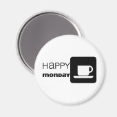 Aimant Joyeux Humour du lundi ! (Recto/Verso)