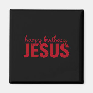 Aimant Joyeux Jésus anniversaire !