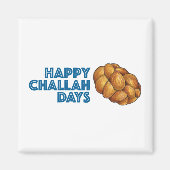 Aimant Joyeux Jours de Challah Chanukah Hanoukka Pain Pai (Devant)