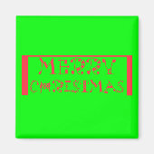 Aimant Joyeux Joyeux Noël (Devant)