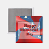 Aimant Joyeux Memorial Day (Recto/Verso)