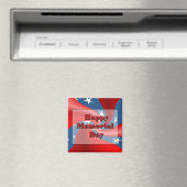 Aimant Joyeux Memorial Day (In Situ (Lave-vaisselle))