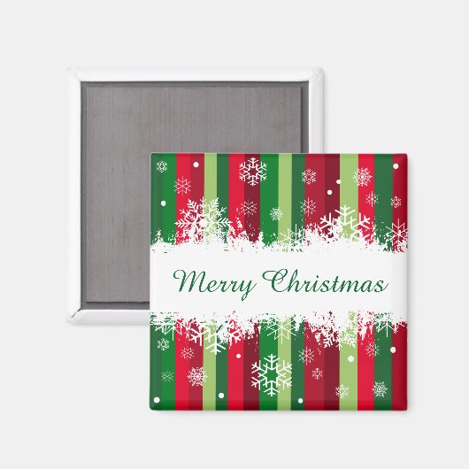Aimant Joyeux Noël (Recto/Verso)