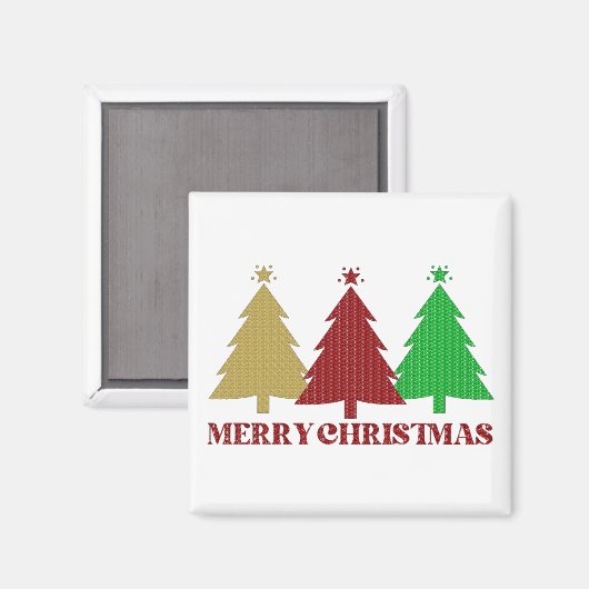 Aimant Joyeux Noël (Recto/Verso)