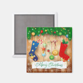 Aimant Joyeux Noël (Recto/Verso)