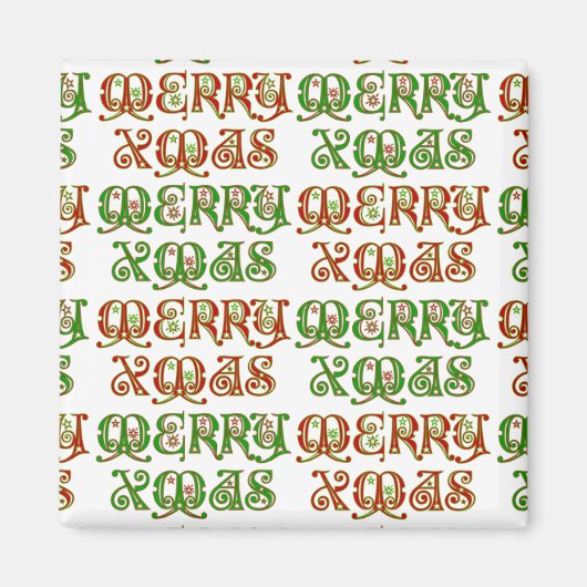 Aimant Joyeux Noël (Devant)