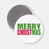 Aimant Joyeux Noël (Recto/Verso)