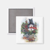 Aimant Joyeux Noël (Recto/Verso)
