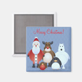 Aimant Joyeux Noël (Recto/Verso)