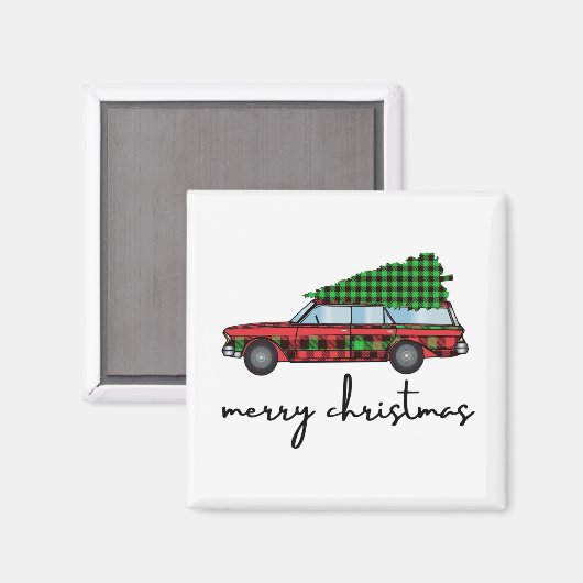 Aimant Joyeux Noël (Recto/Verso)