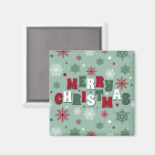 Aimant Joyeux Noël (Recto/Verso)