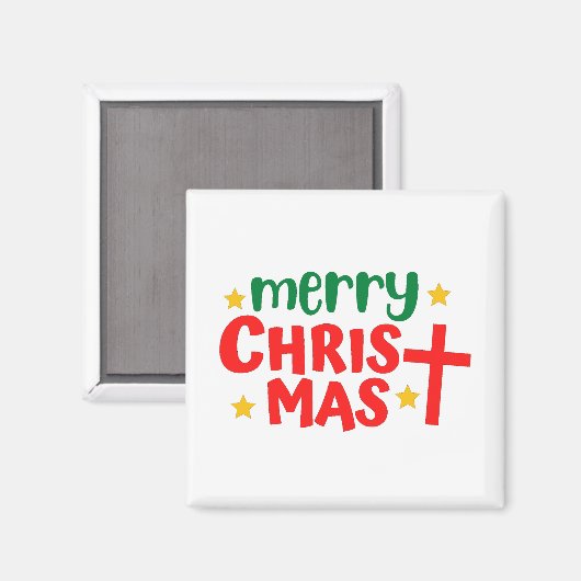 Aimant Joyeux Noël (Recto/Verso)