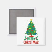 Aimant Joyeux Noël (Recto/Verso)