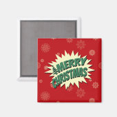 Aimant Joyeux Noël (Recto/Verso)