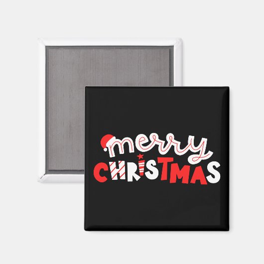 Aimant Joyeux Noël (Recto/Verso)