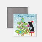 Aimant Joyeux Noël (Recto/Verso)