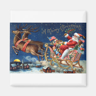 Aimant Joyeux Noël 1906