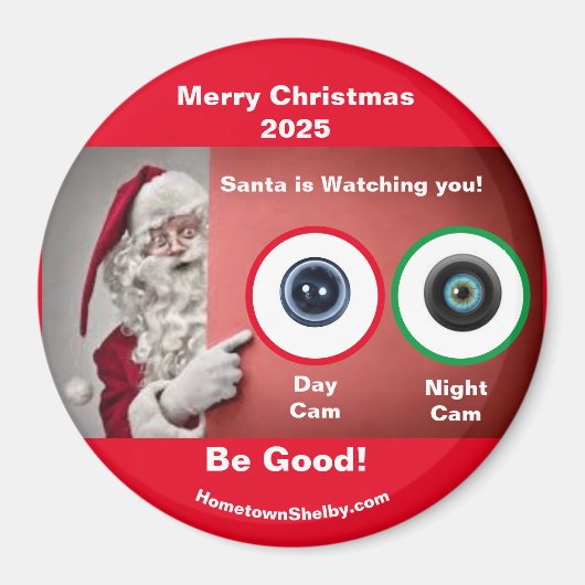 Aimant Joyeux Noël 2025 (Devant)