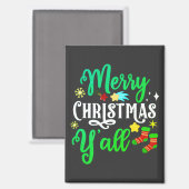 Aimant Joyeux Noël à tous-85918 (Recto/Verso)