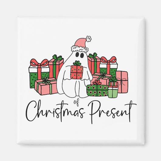Aimant Joyeux Noël Amusant Mignon (Devant)