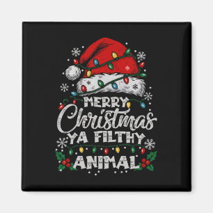 Aimant Joyeux Noël Animal Sale Costume Correspondant