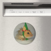 Aimant Joyeux Noël de Chuck the Elf (In Situ (Lave-vaisselle))