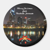 Aimant Joyeux Noël de Nashville (Devant)
