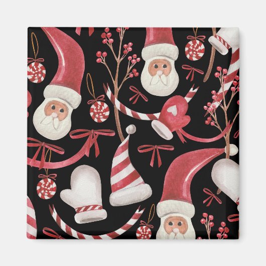 Aimant Joyeux Noël de notre famille (Devant)