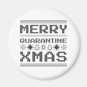 Aimant Joyeux Noël de quarantaine
