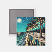 Aimant Joyeux Noël de Snowbirds (Recto/Verso)