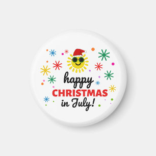 Aimant Joyeux Noël en juillet