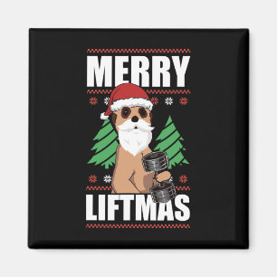 Aimant Joyeux Noël Force de Noël Entraînement Amusant Bo