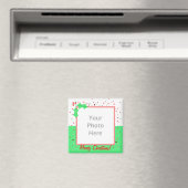 Aimant Joyeux Noël Holly Stars (cadre photo) (In Situ (Lave-vaisselle))