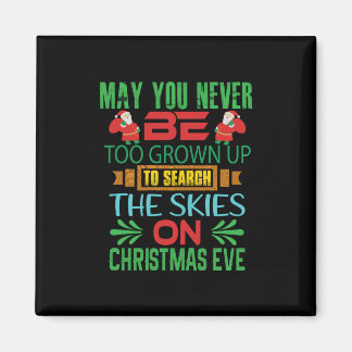 Aimant Joyeux Noël Le Ciel Le Soir De Noël