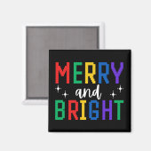 Aimant Joyeux Noël Lumineux (Recto/Verso)