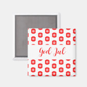 Aimant Joyeux Noël Modèle scandinave cadeau de Noël (Recto/Verso)