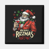 Aimant Joyeux Noël Père Noël (Devant)