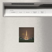 Aimant Joyeux Noël - Tour Eiffel (In Situ (Lave-vaisselle))