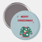 Aimant Joyeux Noël Vilain Sweat Angel (Recto/Verso)