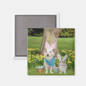 Aimant Joyeux Pâques (Recto/Verso)