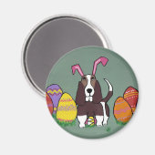 Aimant Joyeux Pâques (Recto/Verso)