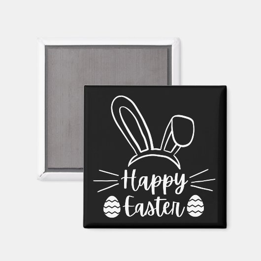 Aimant Joyeux Pâques (Recto/Verso)