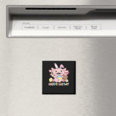 Aimant Joyeux Pâques Mignonne Axolotl Pâques Avec Oeufs D (In Situ (Lave-vaisselle))