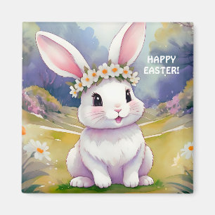 Aimant Joyeux petit lapin 2, Pâques