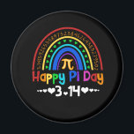 Aimant Joyeux Pi Day Mathématique Math Teache Leopard<br><div class="desc">Joyeux Pi Day Mathématique Math Teache Leopard Rainbow Boho</div>